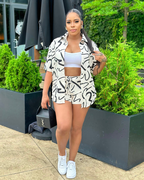 Relaxed Shorts Set