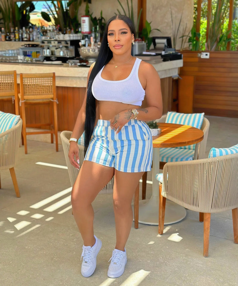 Xuma Plaid Short