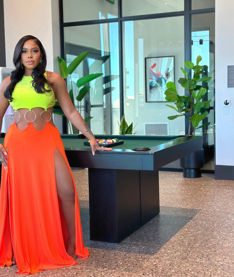 Neon Sunset Maxi