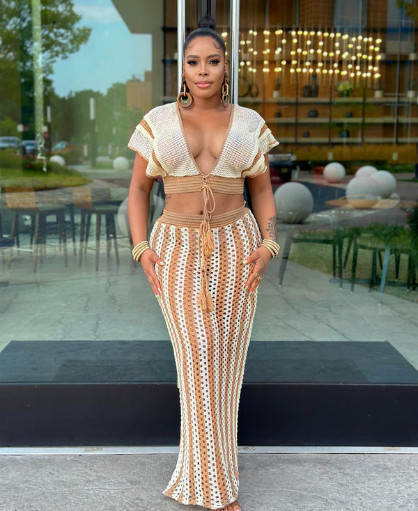 Yacht Day Skirt Set