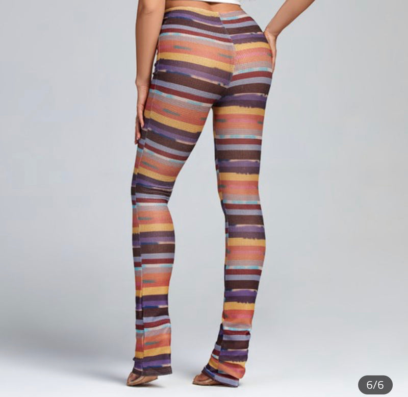 Knitted Extra Long Pant