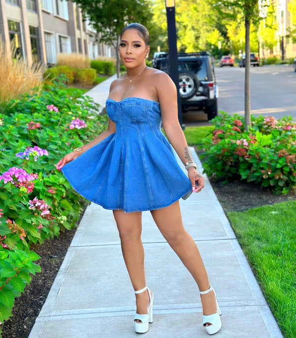 Denim Baby Dress