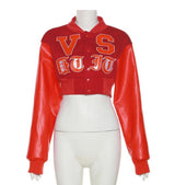 Crop Bomber Jacket