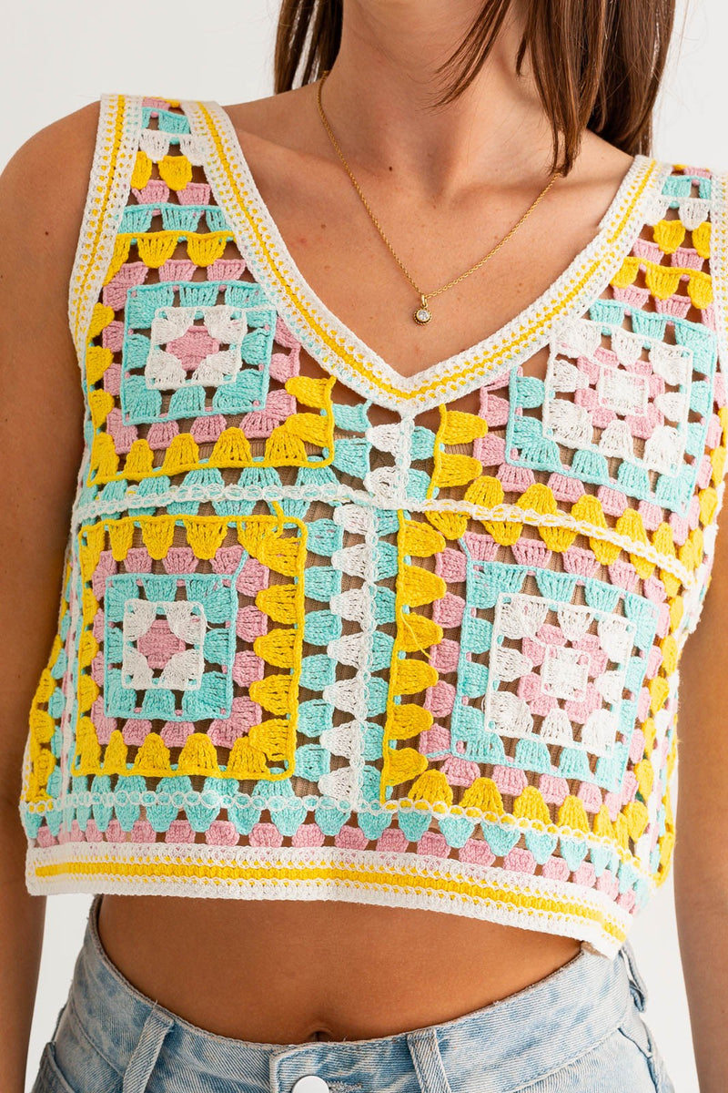 Aza Crop Top
