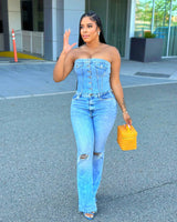 Denim Lover Corset