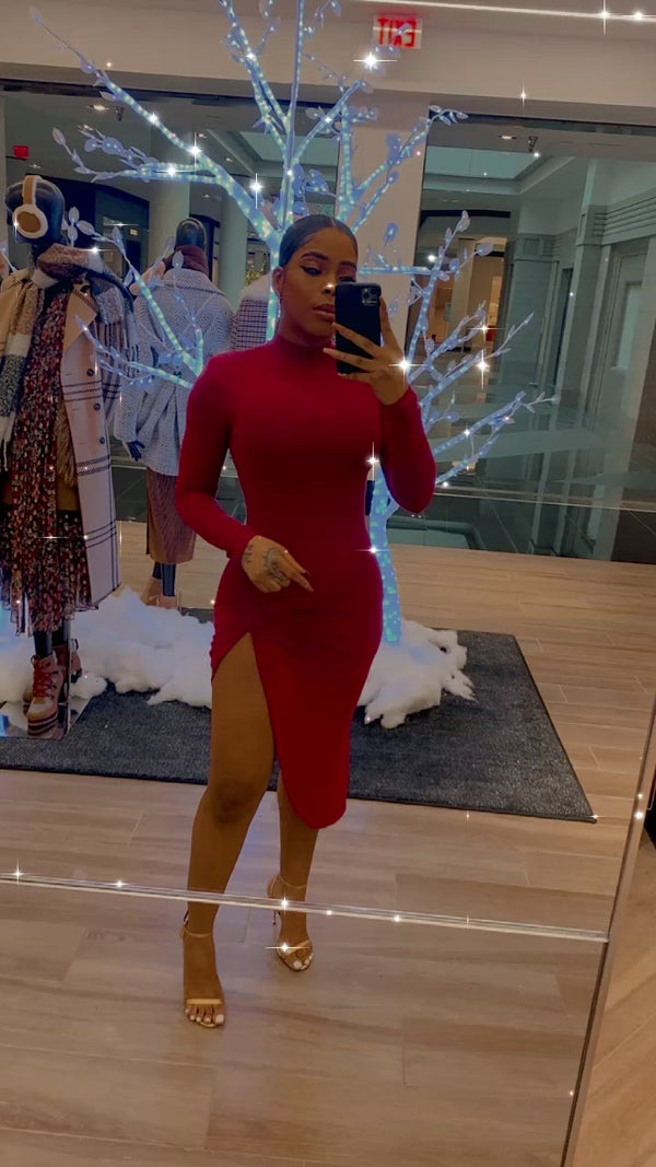 Date Night Dress (Red)
