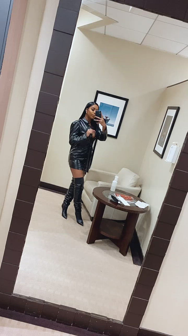 Black Shirt Dress