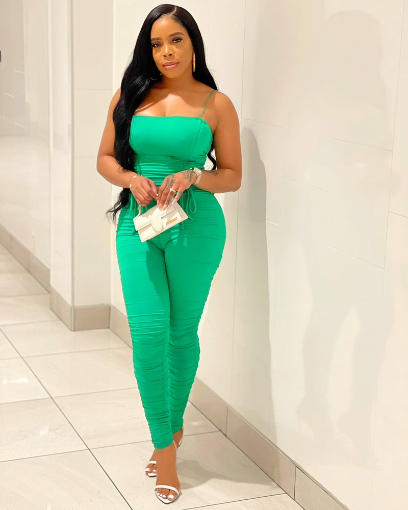 Ruched Leggings Set