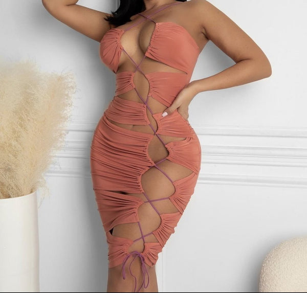 For The Night Dress (Peach)