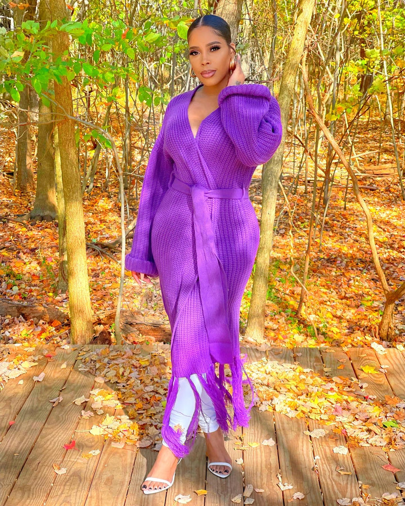 Purple Rain Cardigan