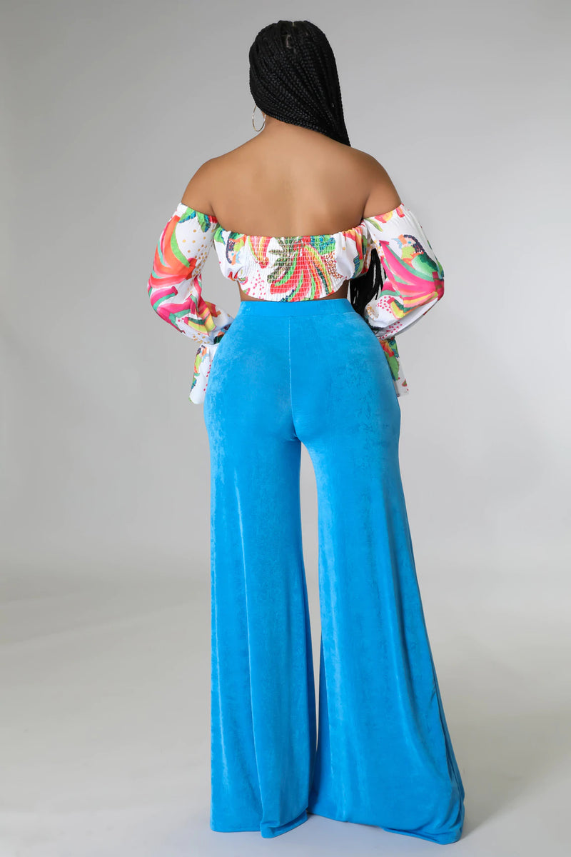 Casual Walks Pant (Blue)