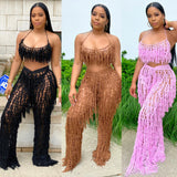 Giving Body Fringe Set (Orange)