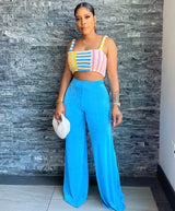 Casual Walks Pant (Blue)