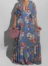 Flower Bomb Maxi (Blue)