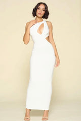 In Your Feelings Dress (White)