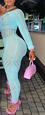 Cara Jumpsuit (Lavender)