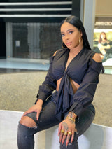 Uncuffed Top (Black)