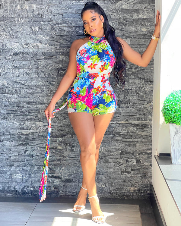 Floral Romper
