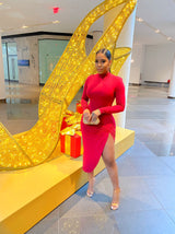 Date Night Dress (Red)