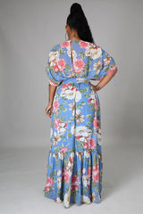 Flower Bomb Maxi (Blue)