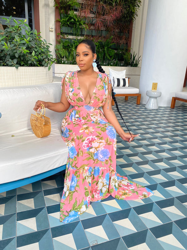 Flower Bomb Maxi (Pink)