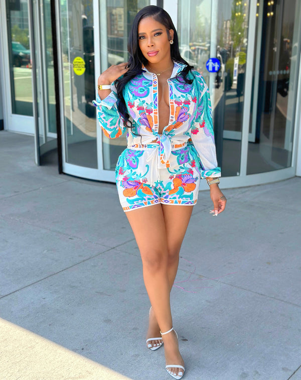 Poplin Short Set