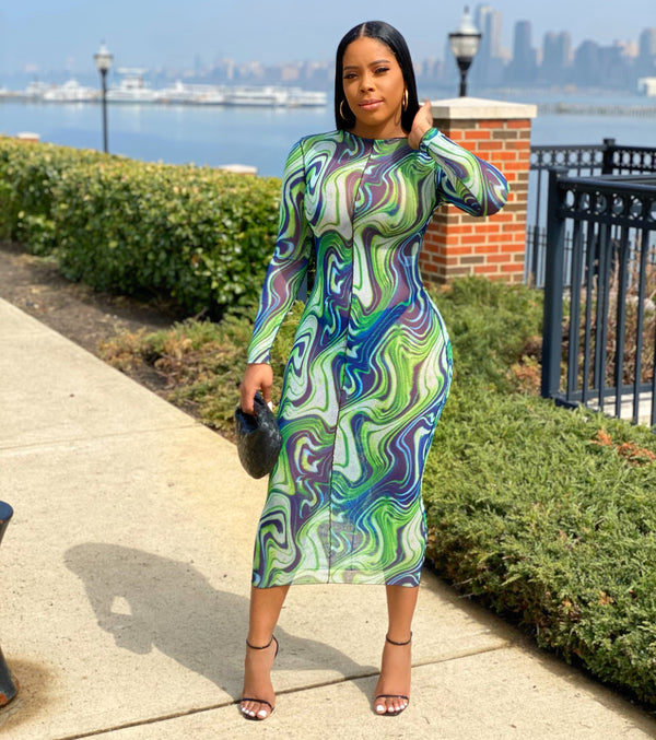 Look Like A Painting Dress