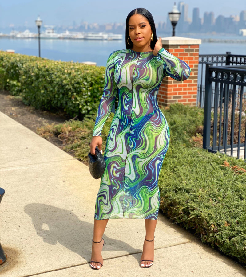 Look Like A Painting Dress