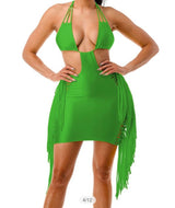Starburst Fringe Dress