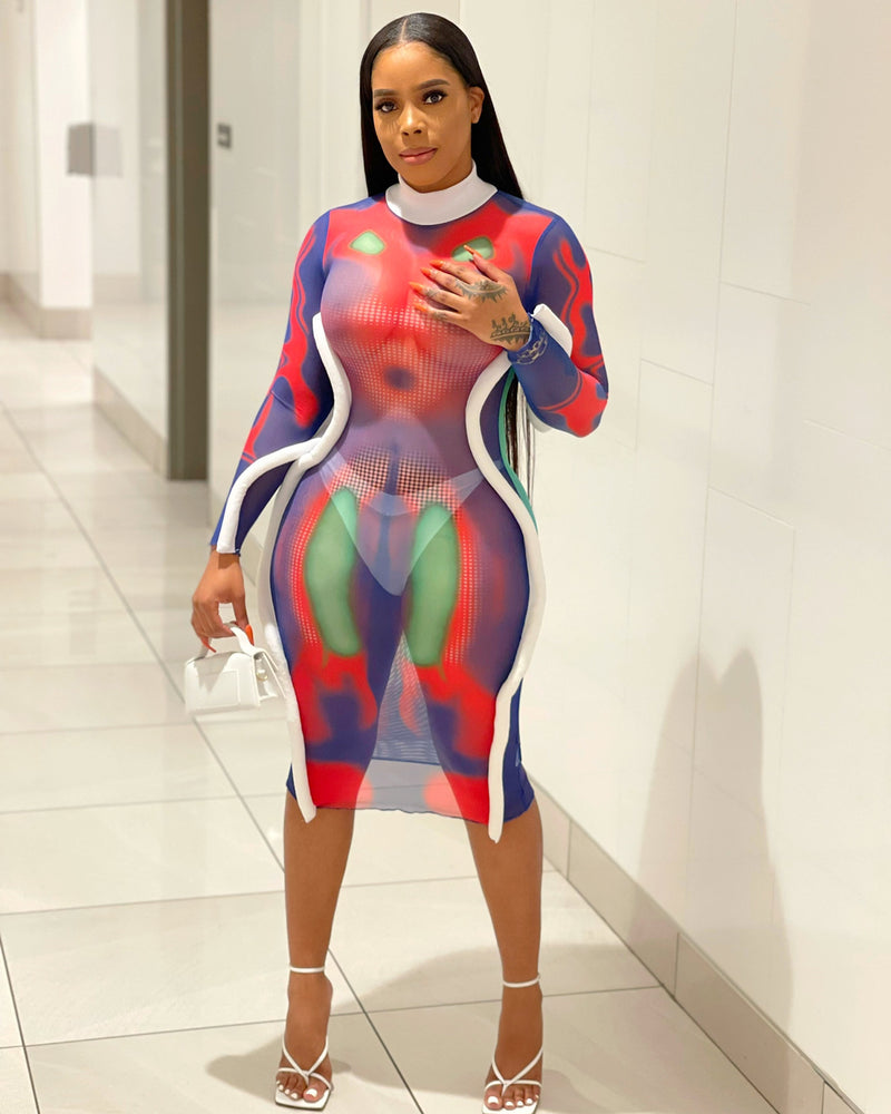 Illusion Dress