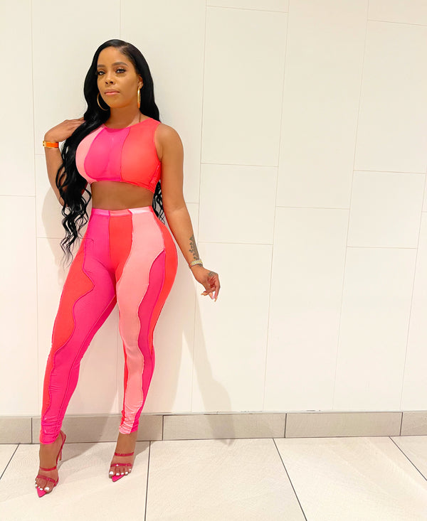 Swirl leggings Set