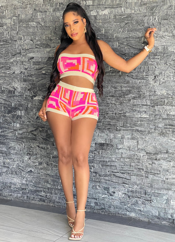 Pink Starburst Set