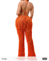 Giving Body Fringe Set (Orange)