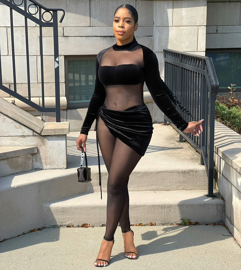 Too Sexy Jumpsuit Set