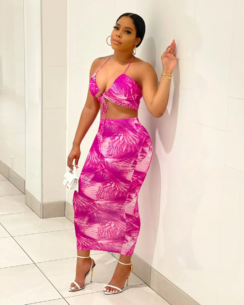 Dahlia Skirt Set