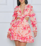 In The Moment Floral Dress