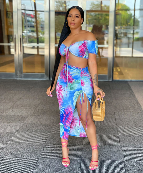 Aloha Skirt Set