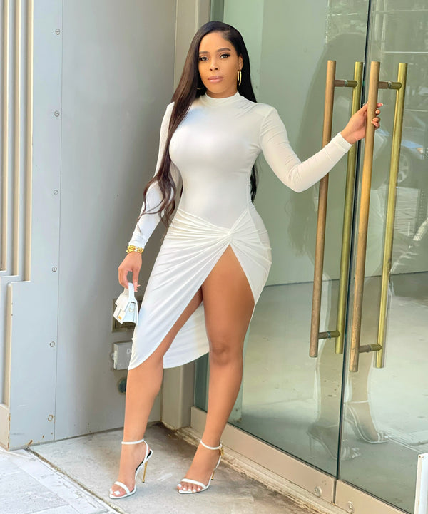 My Type Slit Dress