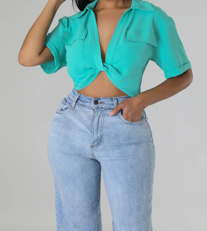 Touché Wrap Top