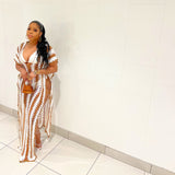 Santorini Cover Up Dress (White)