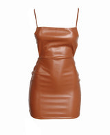 Copper Mini Dress