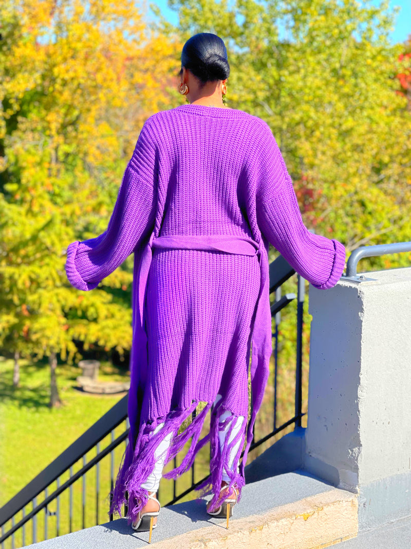 Purple Rain Cardigan