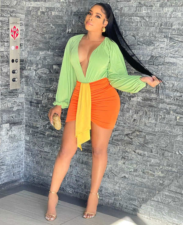 Mia Color Block Set